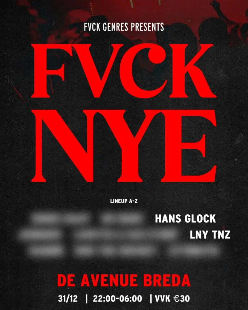 FVCK NYE @ De Avenue