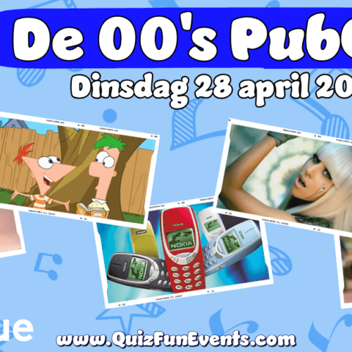 Alternative view of De 00's PubQuiz | Dinsdag 28 april 2026