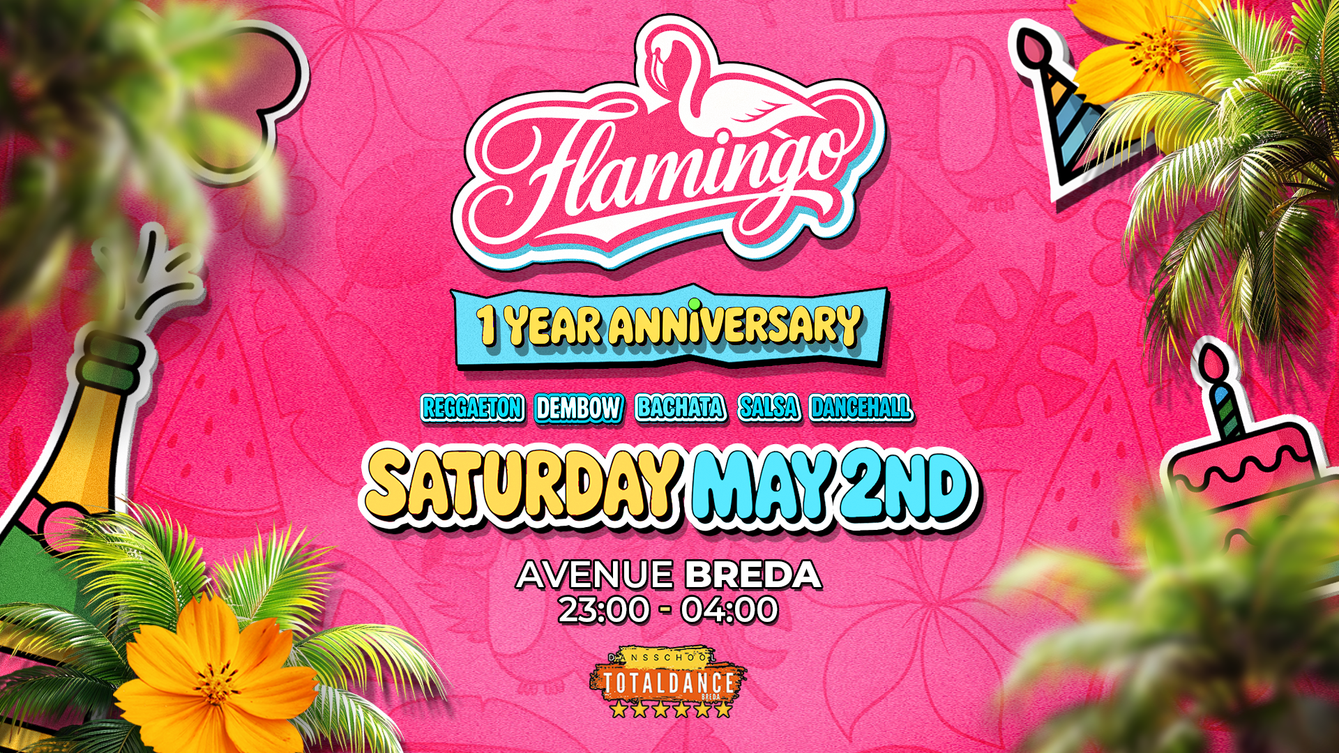 Flamingo 1 Year Anniversary | Zaterdag 2 Mei 2026