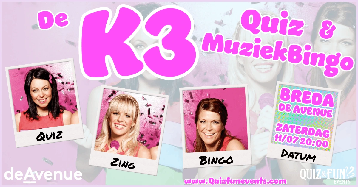 De K3 Quiz & Muziekbingo