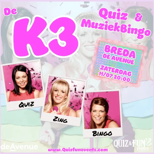 De K3 Quiz & Muziekbingo