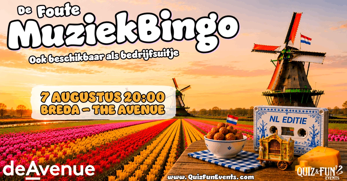 De Foute MuziekBingo - NL Editie