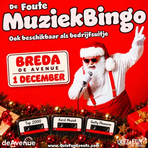 De Kerstballen MuziekBingo - De Avenue Breda
